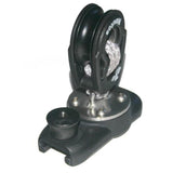 HT4575 TOB - Sliding Car with Tie 40mm Block and Stop for Track "T" Type 25mm Wide