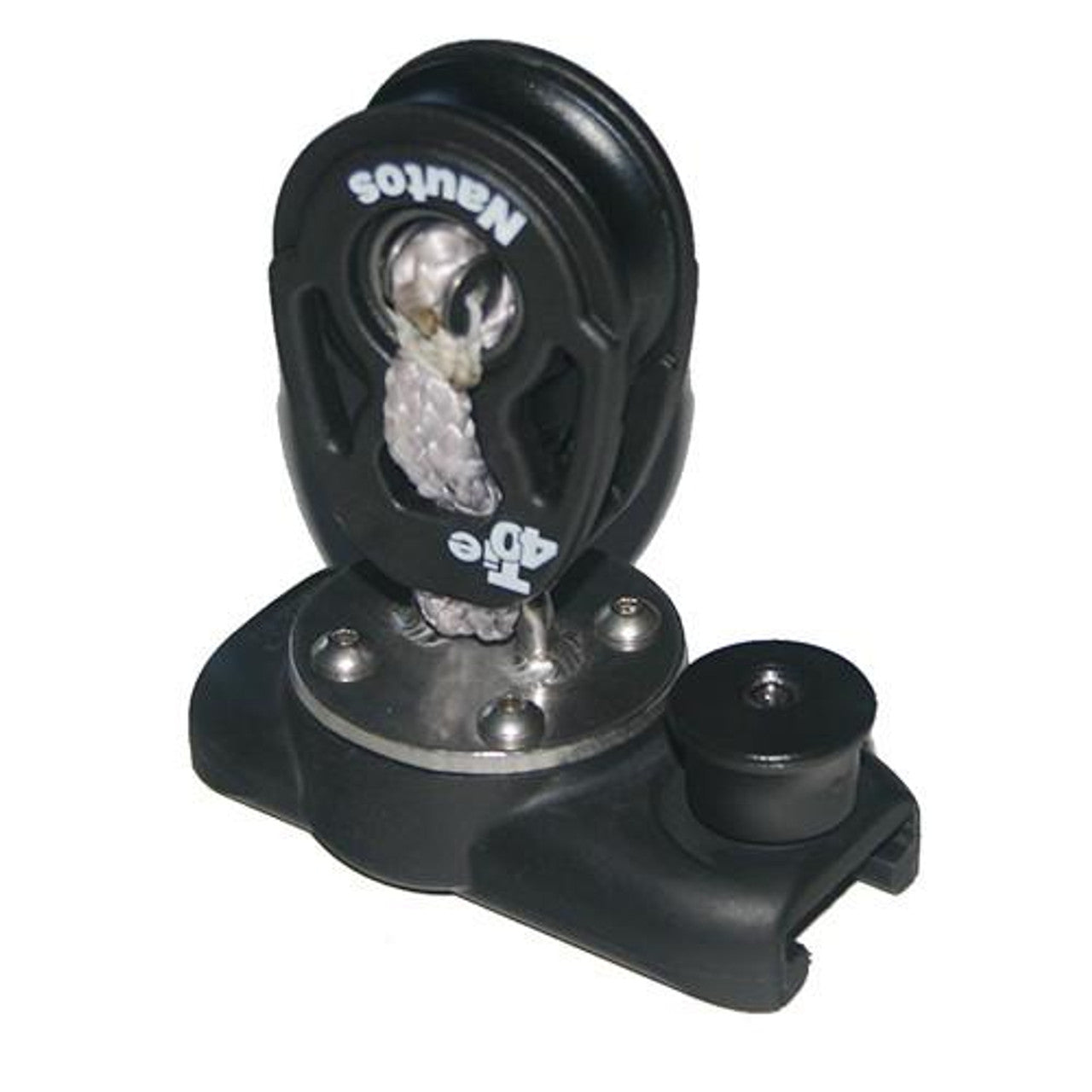 HT4575 TOB - Sliding Car with Tie 40mm Block and Stop for Track "T" Type 25mm Wide