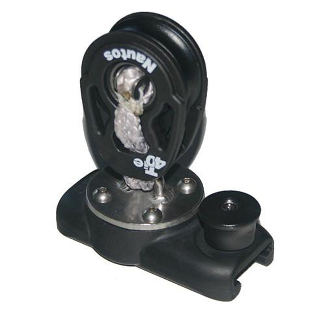HT4575 TOB - Sliding Car with Tie 40mm Block and Stop for Track "T" Type 25mm Wide