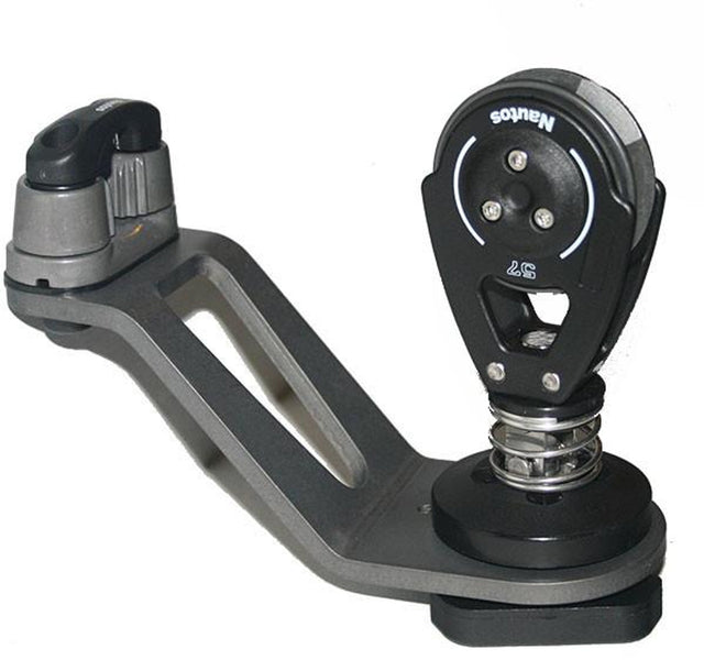 HT 4266-74 COMP-Mainsheet Swivel Base with Cam (Short Arm) and 57 mm Ratchet Block Included