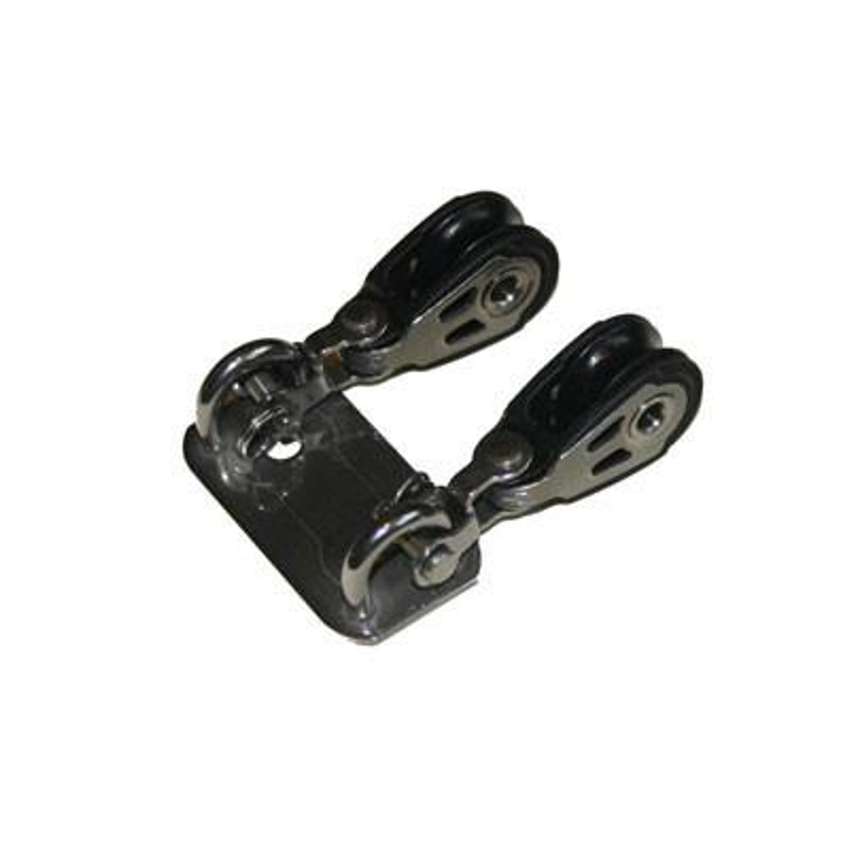 HT 5849 - Laser - Stainless Steel Plate With Loop And 2 Dynamic 20 Mm Blocks