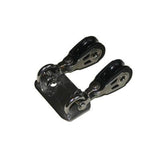 HT 5849 - Laser - Stainless Steel Plate With Loop And 2 Dynamic 20 Mm Blocks