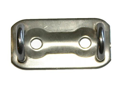 HT 5850 - Laser - Stainless Steel Plate with Loop - Sailboat Laser Parts