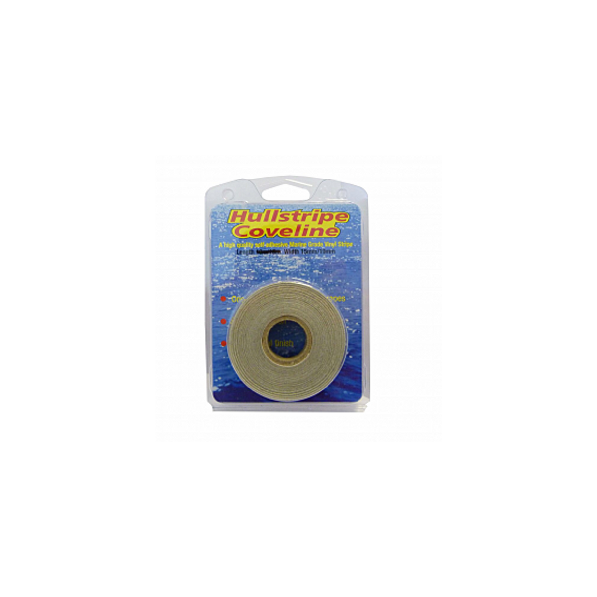 Sea Sure Hullstripe Coveline 15M x19mm Gold