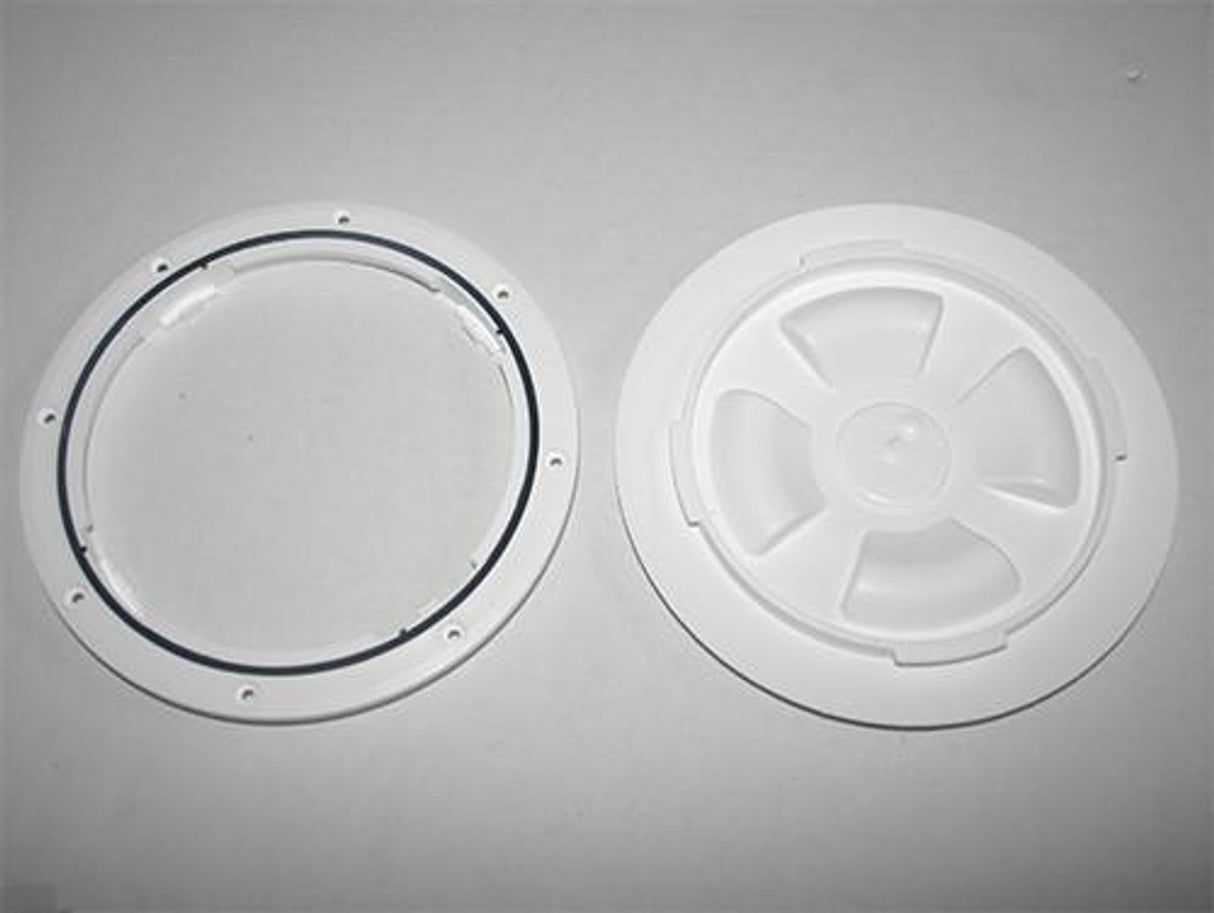 Inspection Port - Kayak Hatch - with Bag - HPN393COMP - Bayonet Thread - 200mm 8" OD