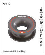 95010 - Friction Sheave - 40 mm Sheave- Web - Tie Sheave - Control Line Eye