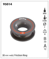 95014- Friction Sheave - 30 Mm Solid Sheave- Web - Tie Sheave - Control Line Eye