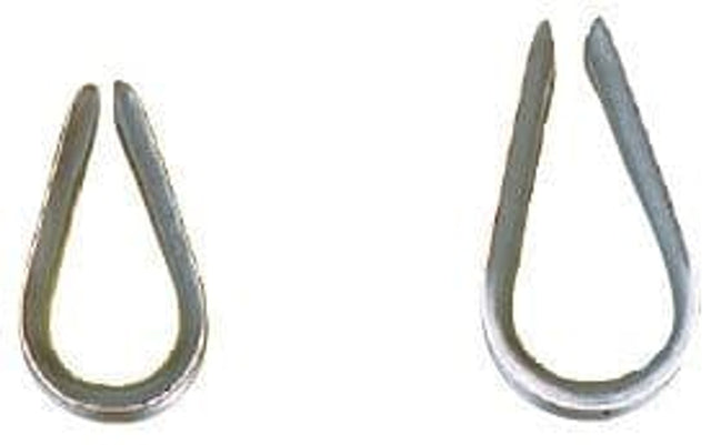 Sea Sure 4mm Light Duty S/S Thimble (SP67C)