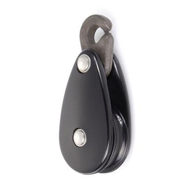 91125 Plastic Block 40 with Sister Clip- Black
