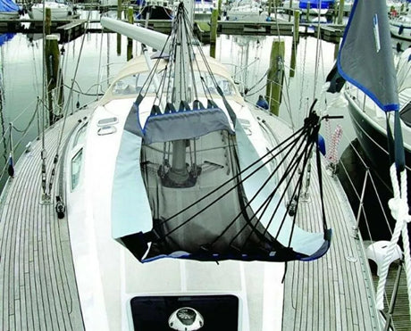 Blue Performance Hammock w/ forestay suspension