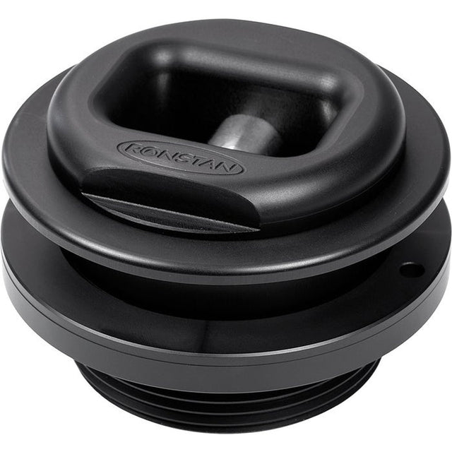 Ronstan Lashing Pad Eye, suits 12mm Rope, Black