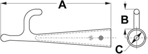Boat Hook End