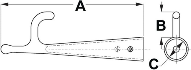 Boat Hook End