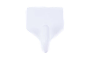 Sea Sure Sew-on Boom Cover Hook - WHITE