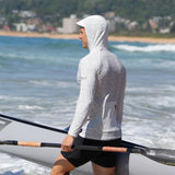Vaikobi Hooded UV Long Sleeve Rash Top - Silver