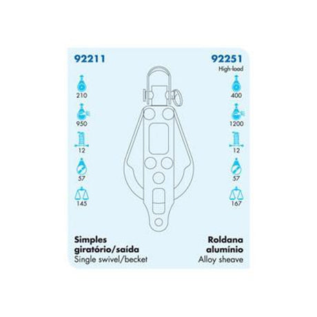 92211 Single Swivel With Becket