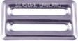 Sea Sure 3 bar Ribbed S/S Buckle for 40mm Webbing