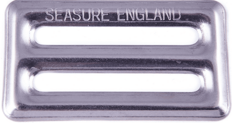 Sea Sure 3 bar Ribbed S/S Buckle for 40mm Webbing