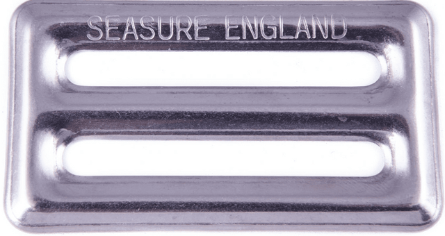 Sea Sure 3 bar Ribbed S/S Buckle for 40mm Webbing