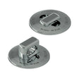Antal Sliding Flush Deck Pad Eye Stainless Steel for 10MM Shackle