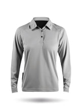 Womens Zhikdry Long Sleeve Polo. Clearance sizes: White (M, XL), Ash (S, L)
