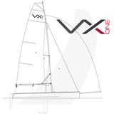 VX One Design Complete Sailboat