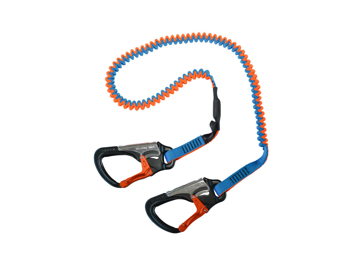 Spinlock Lightweight 2 Clip Safety Line 2m Elasticated