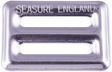 Sea Sure 3 Bar Ribbed S/S Buckle for 30mm Webbing