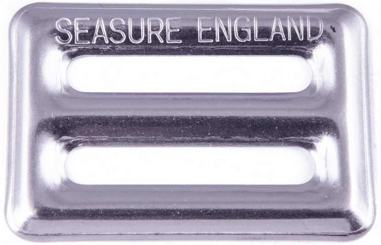 Sea Sure 3 Bar Ribbed S/S Buckle for 30mm Webbing