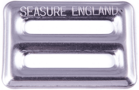 Sea Sure 3 Bar Ribbed S/S Buckle for 30mm Webbing