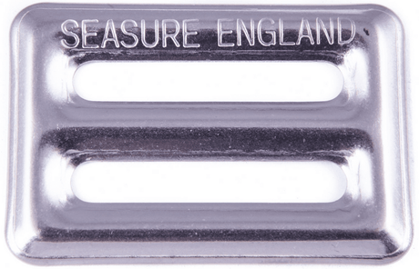 Sea Sure 3 Bar Ribbed S/S Buckle for 30mm Webbing