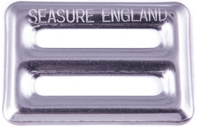 Sea Sure 3 Bar Ribbed S/S Buckle for 30mm Webbing
