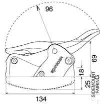 Spinlock XAS Rope Clutches Spinlock XAS0408 rope clutch horizontal version Starboard