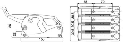 Spinlock Quadruple XTS0814/4